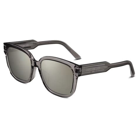 dior s7f sunglasses|DiorSignature S7F Transparent Light Gray Square Sunglasses.